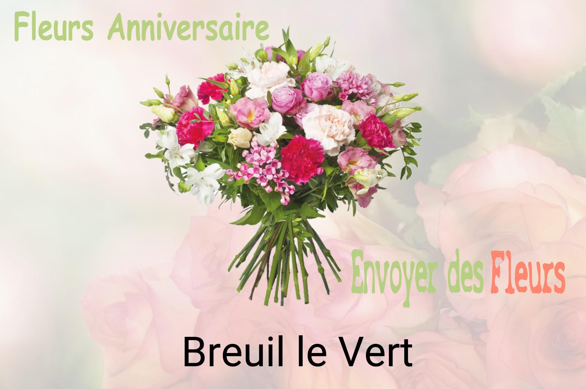 Bouquet de fleurs d’anniversaire livré à Breuil-le-Vert
